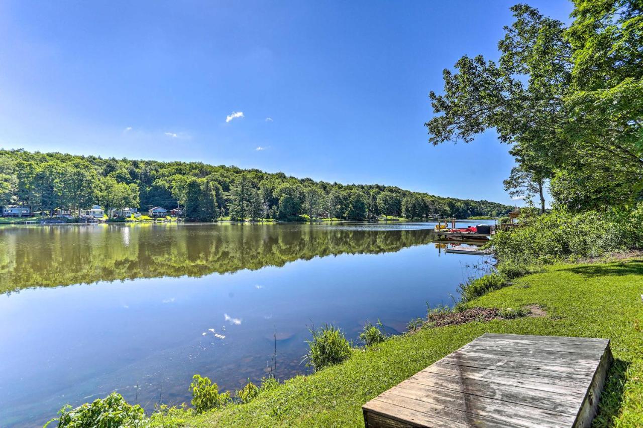 Kingsley Acre Lake Chalet, 12 Mi To Elk Mountain Ski Resort מראה חיצוני תמונה