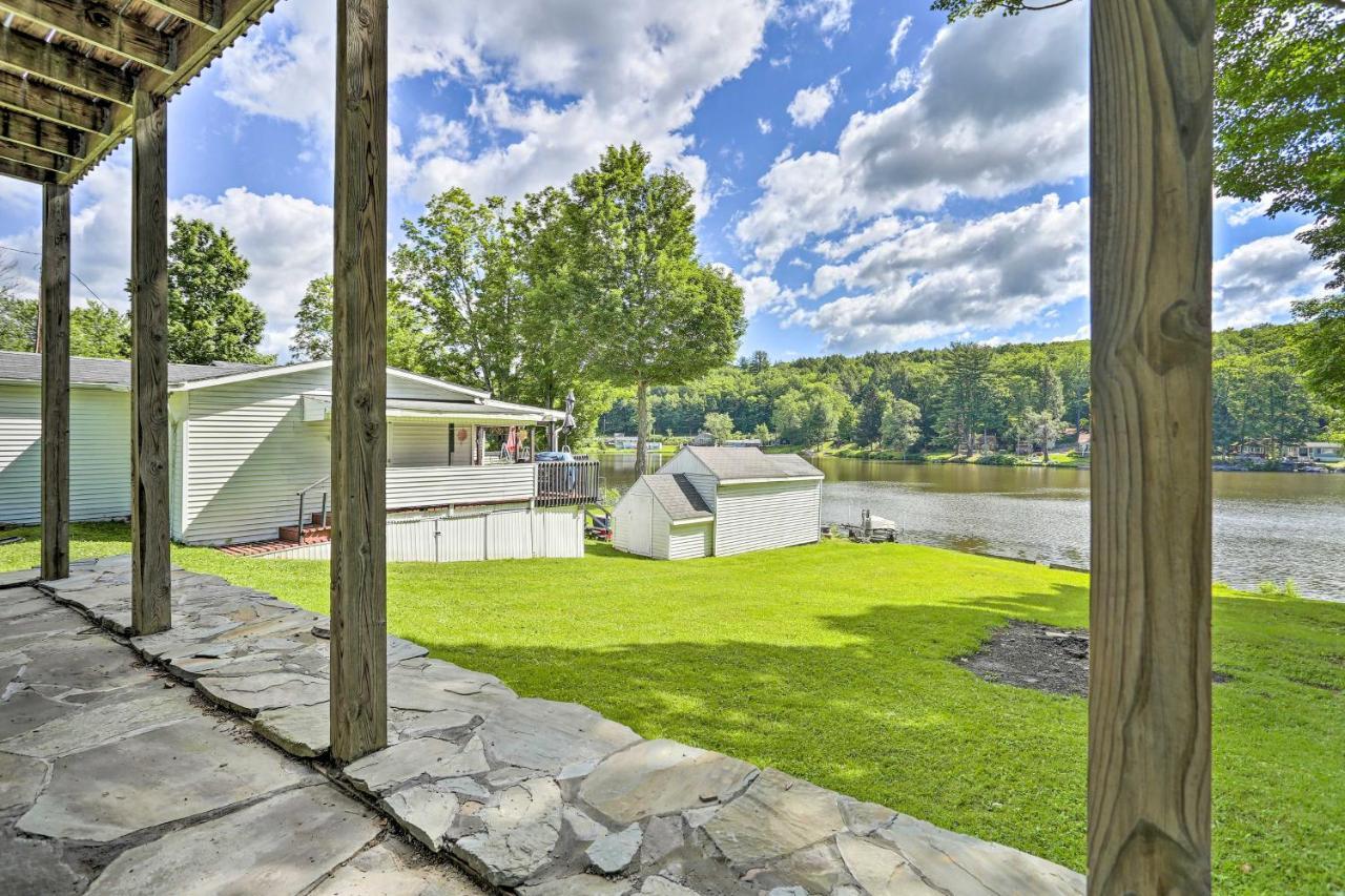 Kingsley Acre Lake Chalet, 12 Mi To Elk Mountain Ski Resort מראה חיצוני תמונה