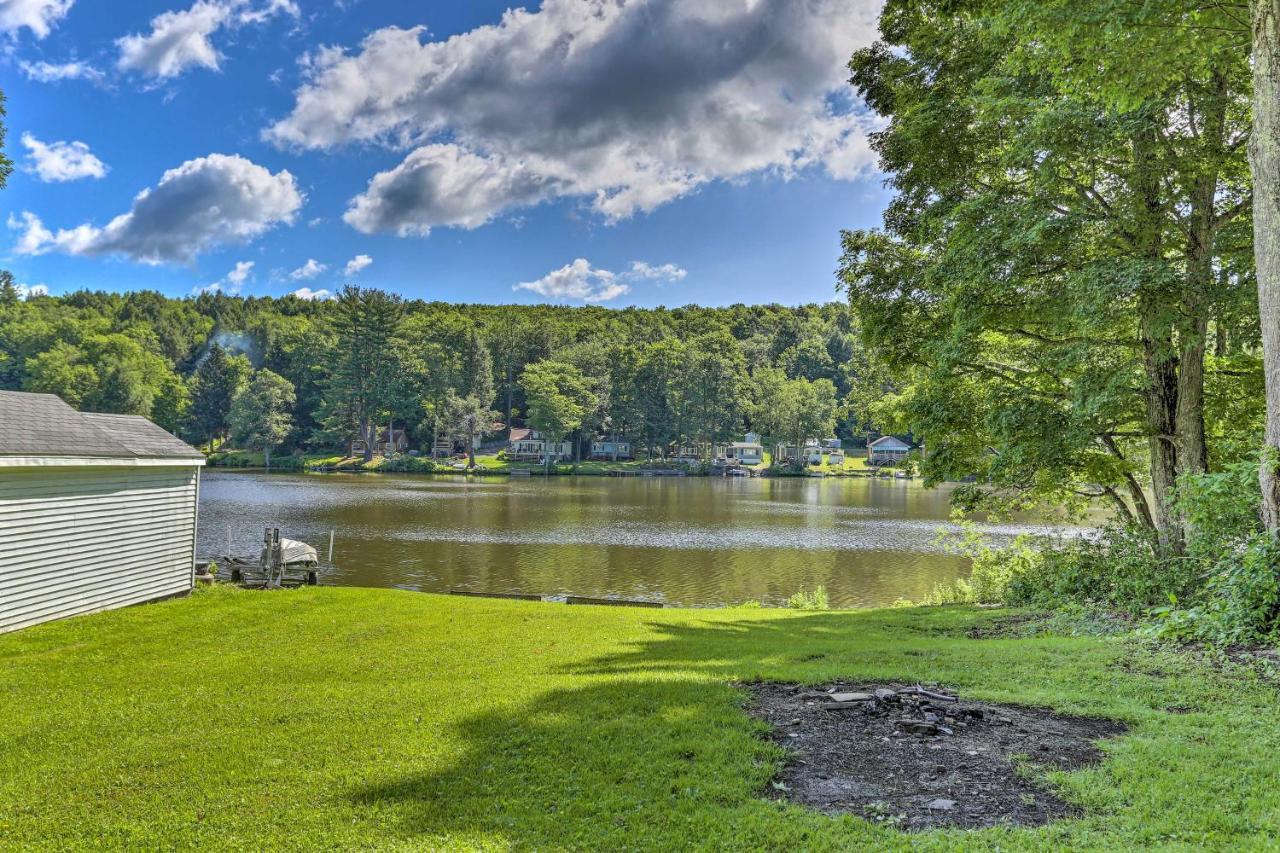Kingsley Acre Lake Chalet, 12 Mi To Elk Mountain Ski Resort מראה חיצוני תמונה